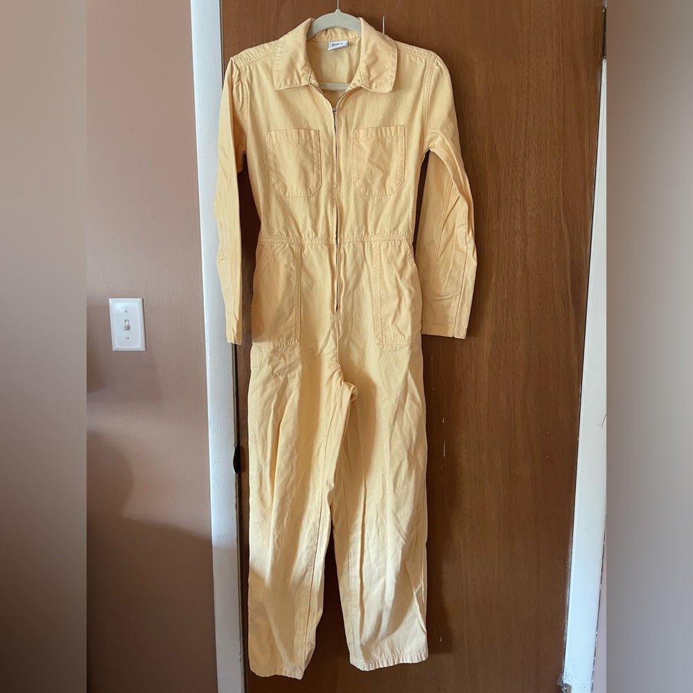 yellow jump / boiler suit XS